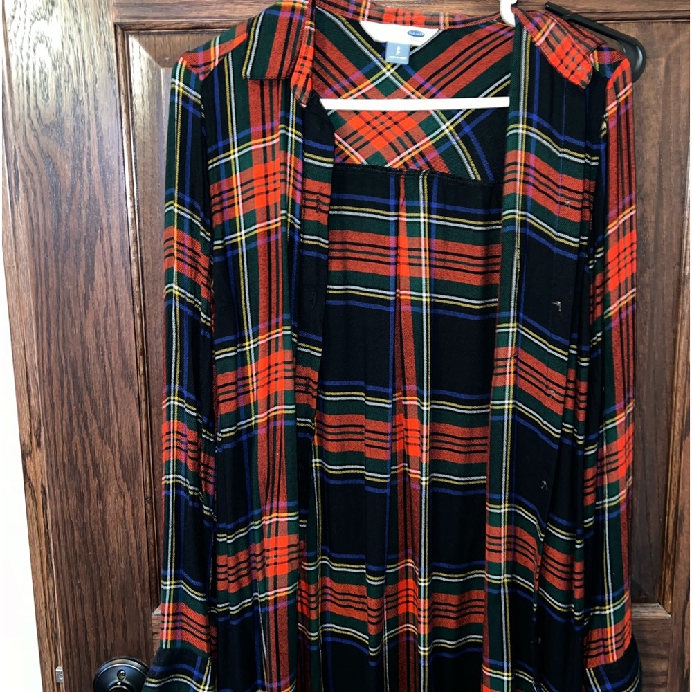 Old navy women’s button down flannel